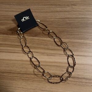 NoirJewelry Gold Link Necklace